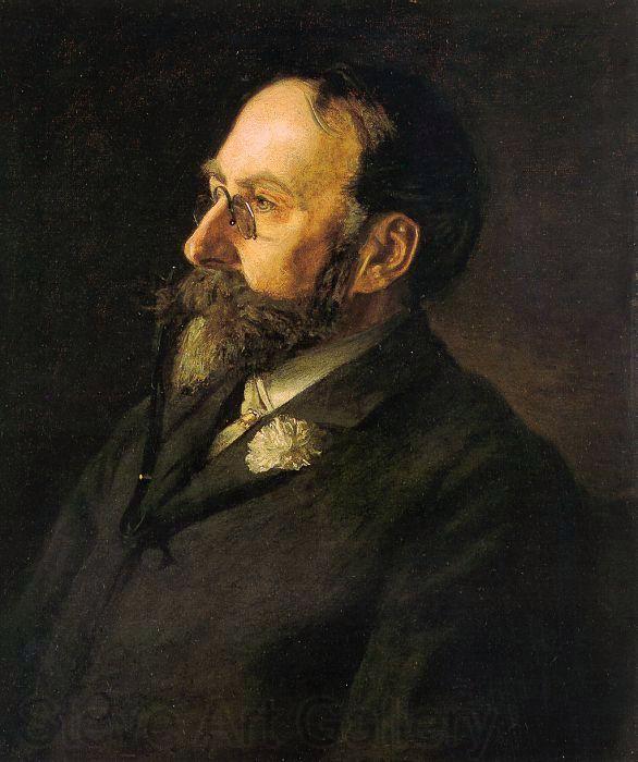 Thomas Eakins Portrait of William Merritt Chase Norge oil painting art